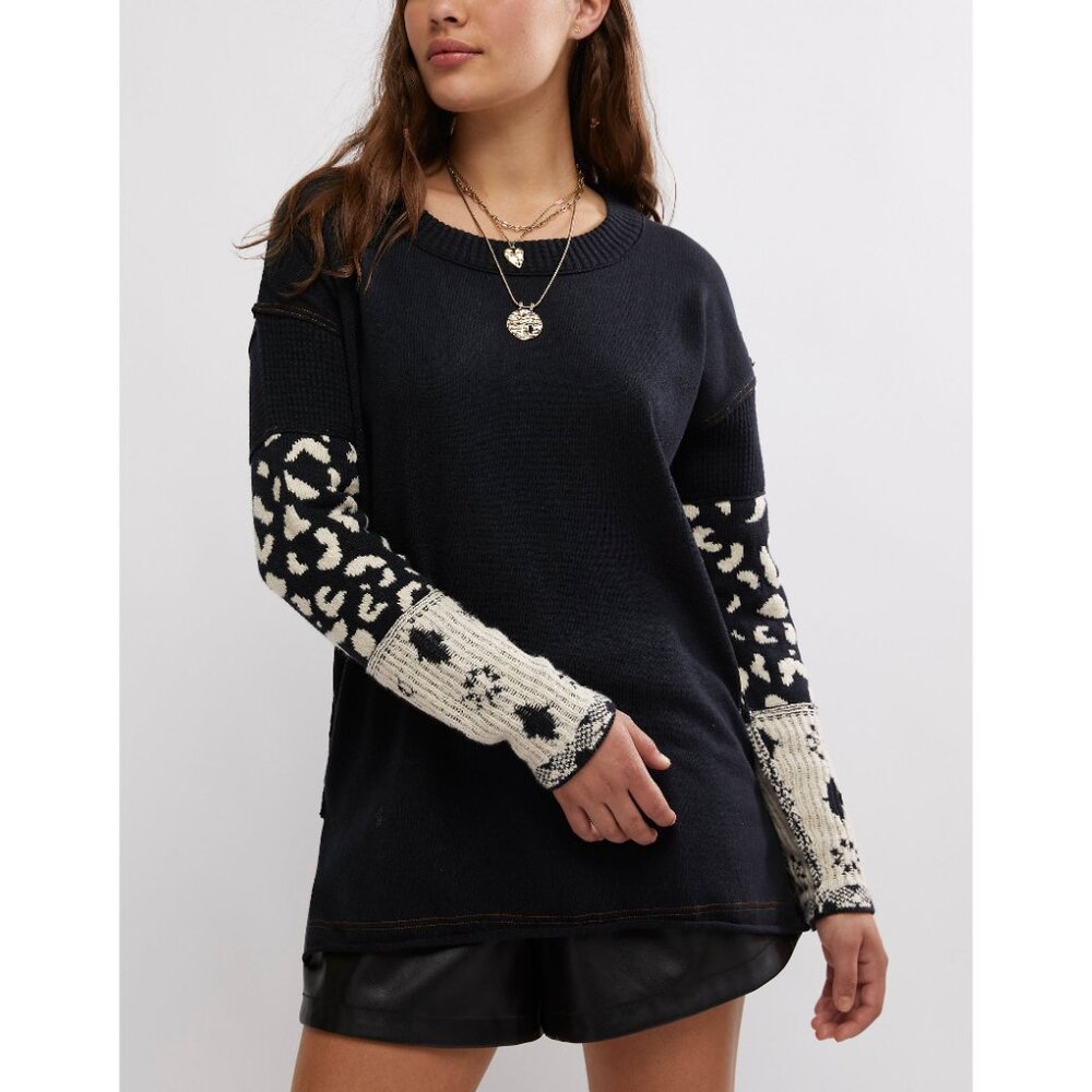 FREE PEOPLE NWT-  “Take a Walk on the Wild  Side” XS